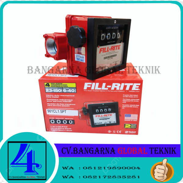 Flow meter Solar FILL-RITE 1.5 inch | Series 900C Original USA