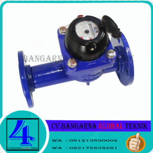 WATER METER AIR LIMBAH SIZE 1.5 INCH MERK HLN FLANGE PN16