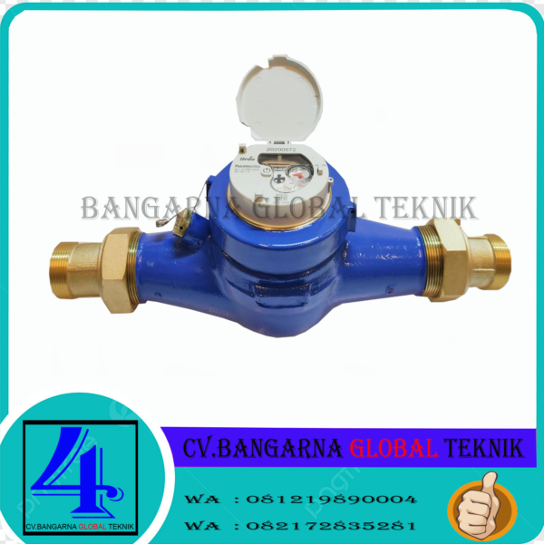 METERAN AIR BERSIH ITRON 1 1/2 INCH SNI DN40MM TYPE MULTIMAG