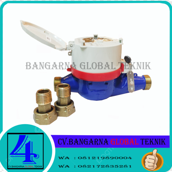 Water meter PDAM SNI 1/2" | Merk ITRON | Type Multimag