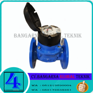 Meteran air bersih 2" DN50mm | Woltex kepala hitam | Jual Itron 2 inch