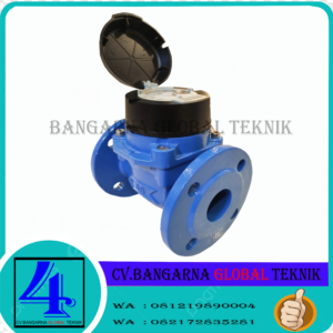Meteran air bersih 2" DN50mm | Woltex kepala hitam | Jual Itron 2 inch