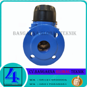 Meteran air bersih 2" DN50mm | Woltex kepala hitam | Jual Itron 2 inch