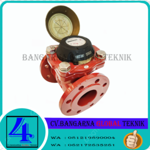 Jual flow meter SENESU wpqf size 4 inch / Water meter air panas PN40