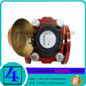Jual flow meter SENESU wpqf size 4 inch / Water meter air panas PN40