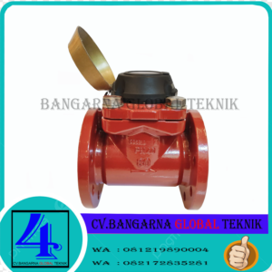 Jual flow meter SENESU wpqf size 4 inch / Water meter air panas PN40