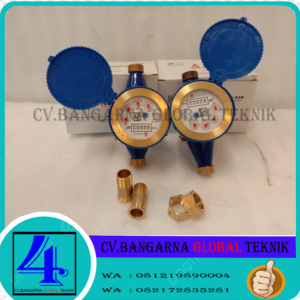 Meteran air PDAM size 1/2 inch SNI DN15mm | Jual water meter Amico 1/2 inch