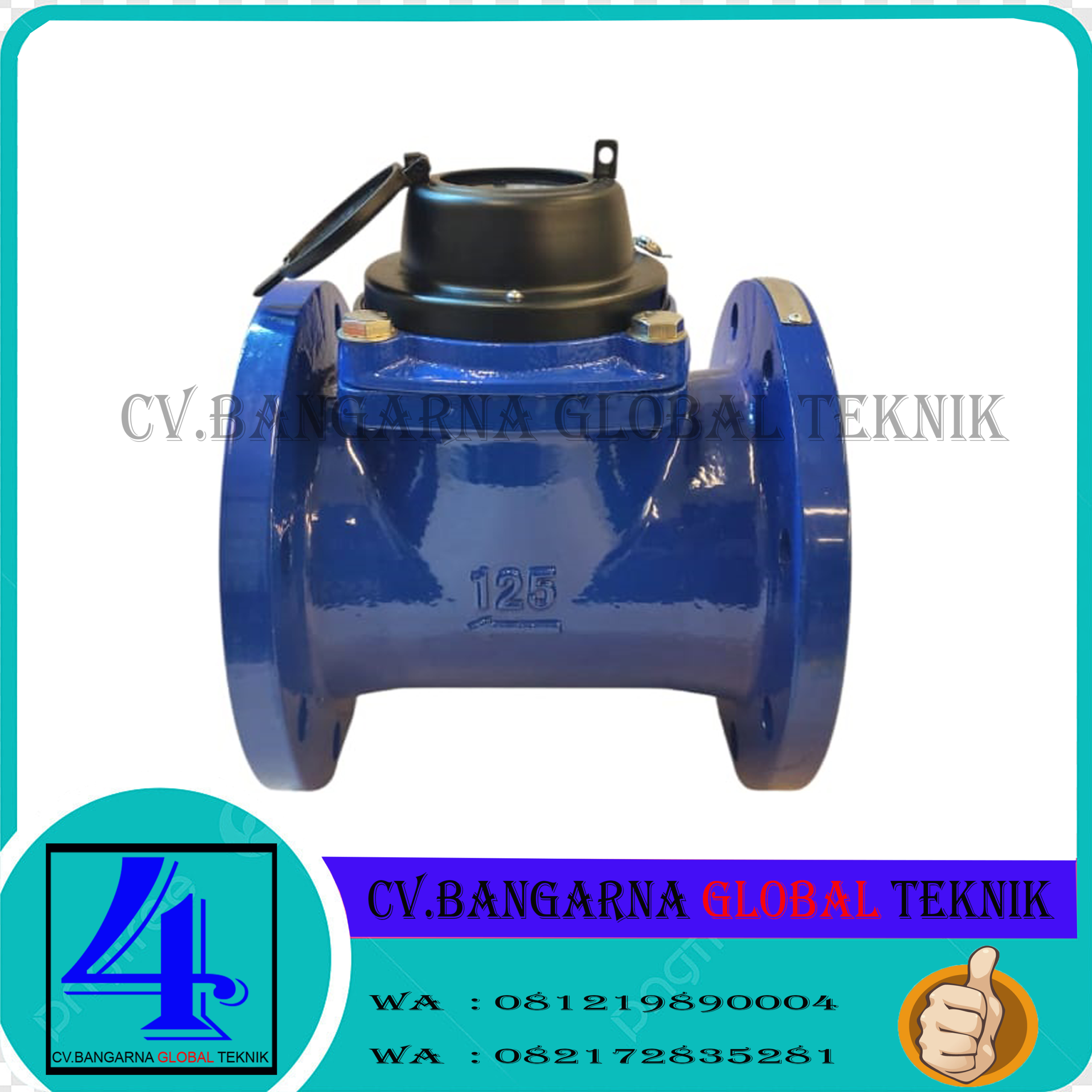 Jual Flow Meter Air Bersih Size 5 inch - Merk Amico Type LXLC-125E