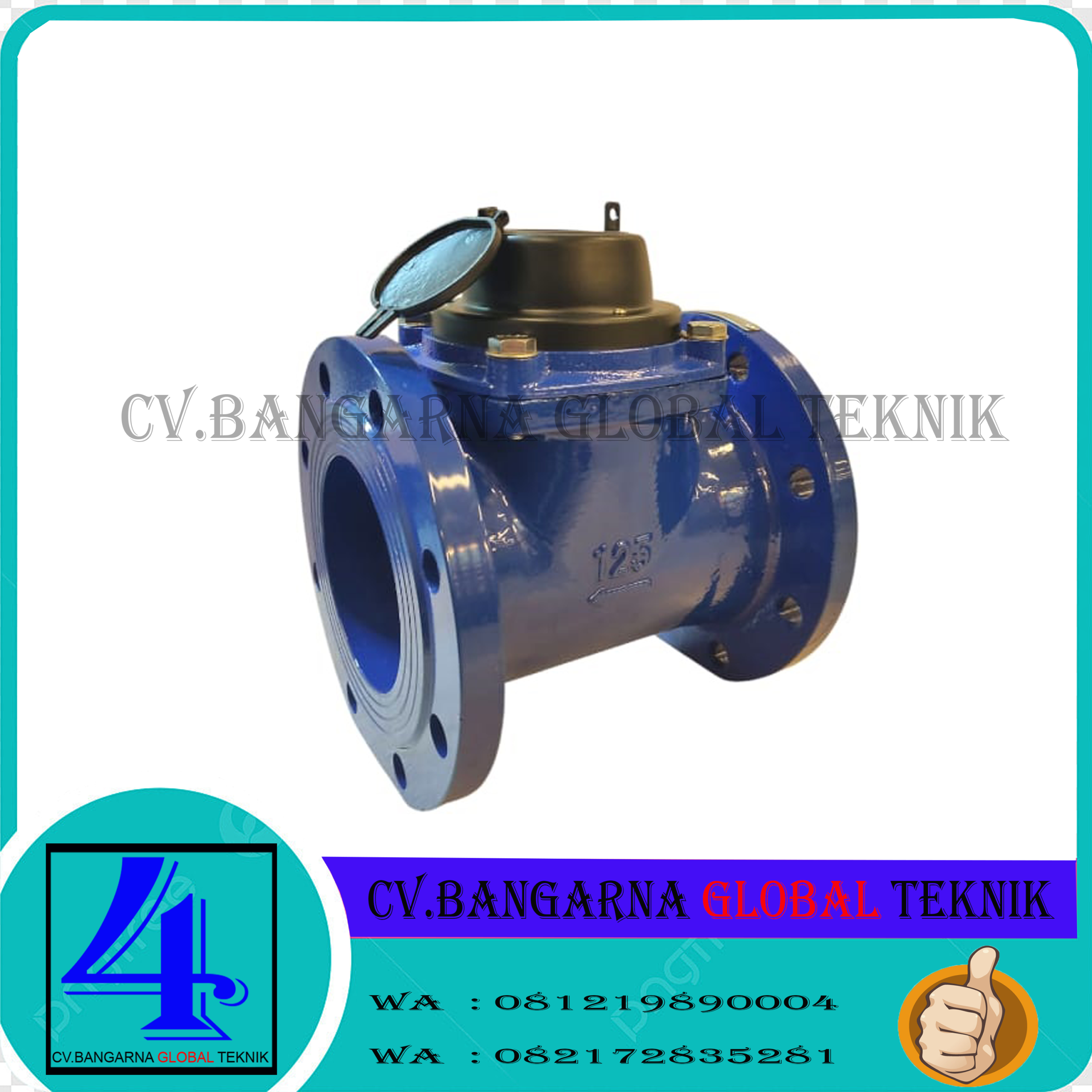 Jual Flow Meter Air Bersih Size 5 inch - Merk Amico Type LXLC-125E