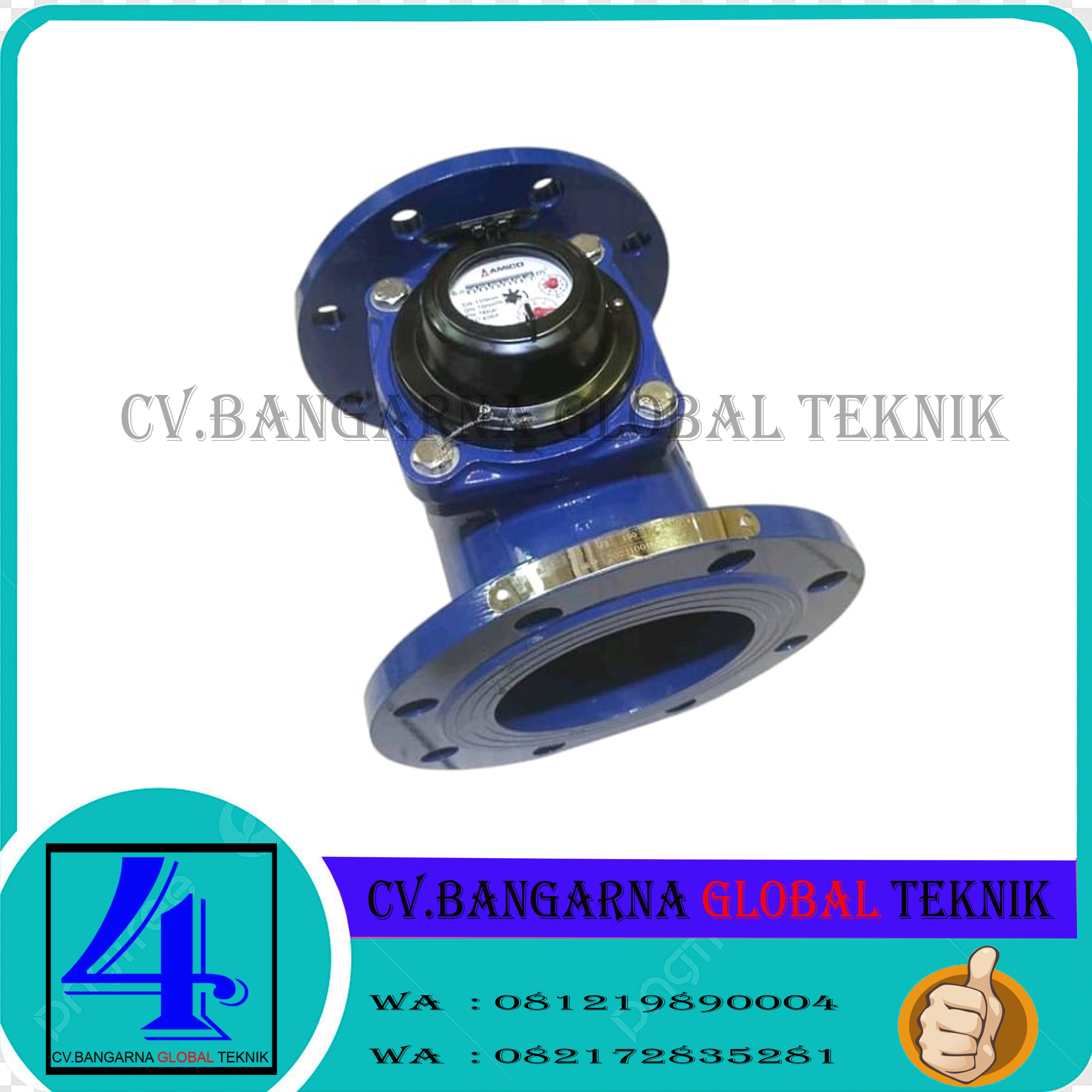 Jual Meteran Air Bersih Size 6" Type LXLC-150E | Water Meter Amico 6 inch