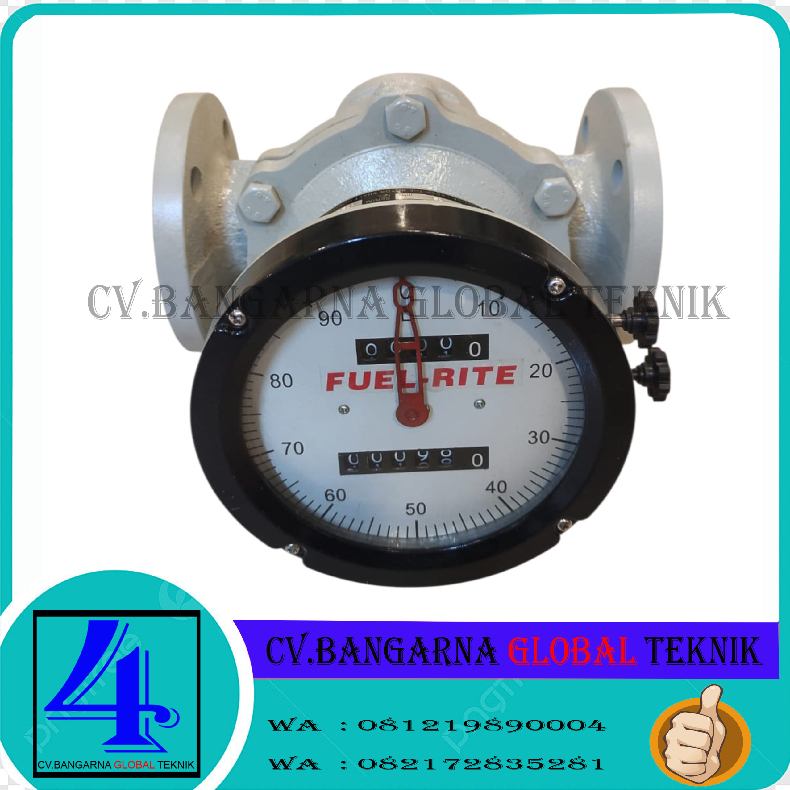 Jual Flow meter Oil Size 1.5" - Merk Fuel-Rite Model FU-CIOM-40