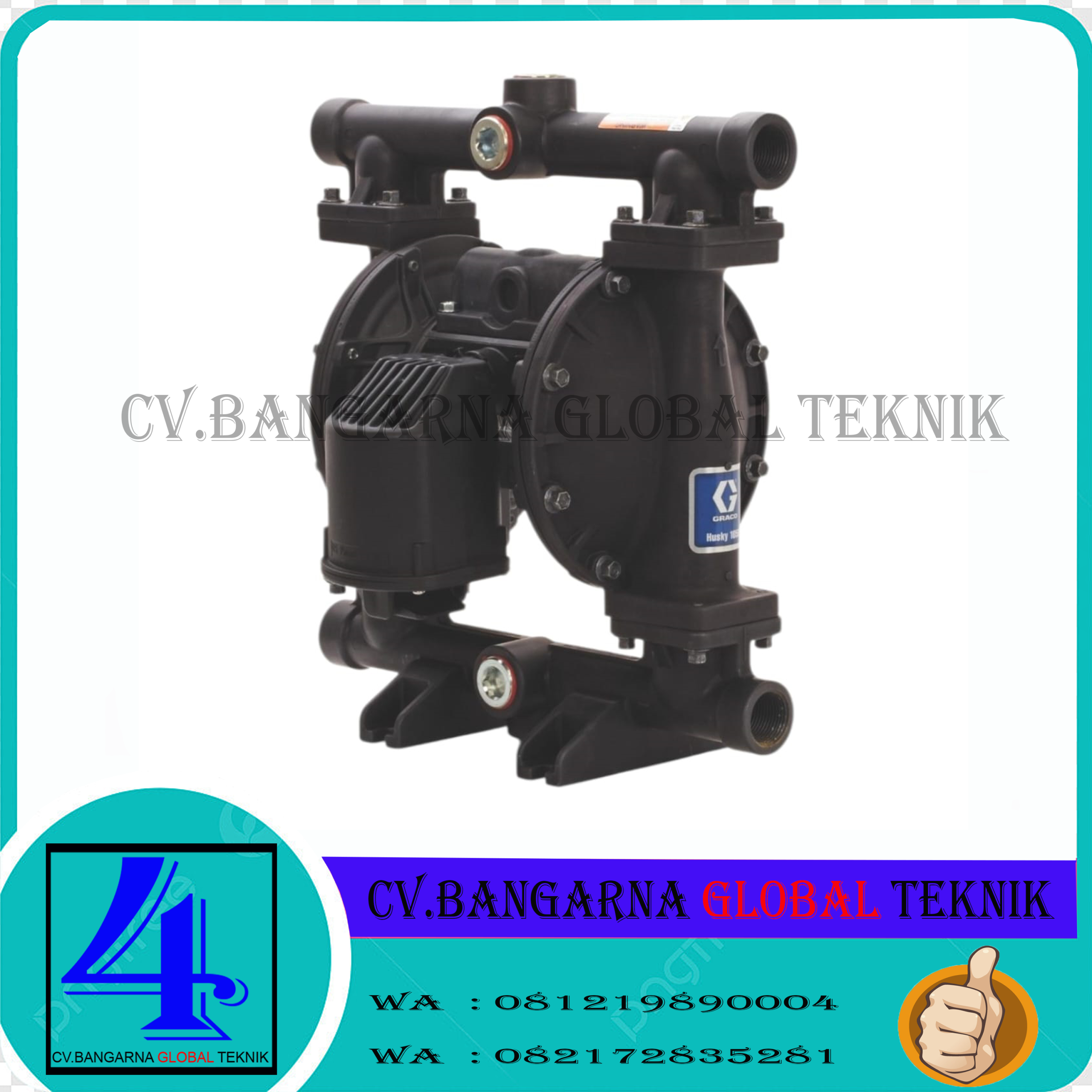 GRACO DIAPHRAGM PUMP PN 647016 HUSKY 1050 TRANSFER PUMP FUEL TRANSFER