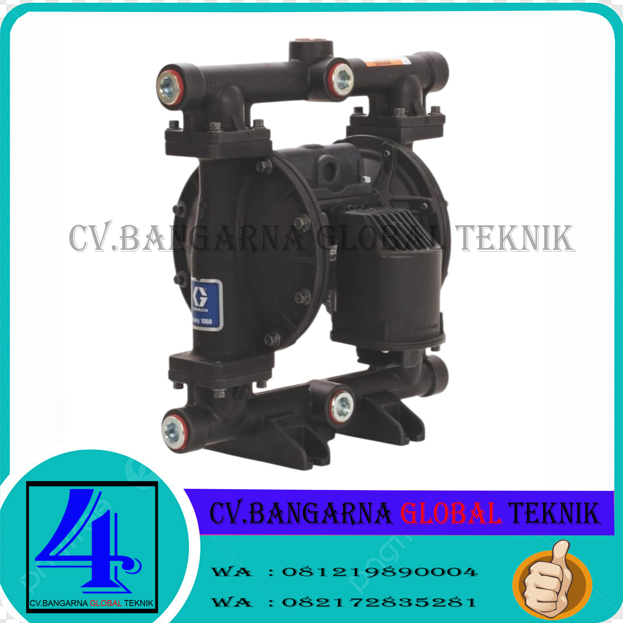 GRACO DIAPHRAGM PUMP PN 647016 HUSKY 1050 TRANSFER PUMP FUEL TRANSFER