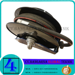 Hose Reel Graco XD50 1,5 Inch PN.24P467 Include Hose 15m (50ft) - Gulungan Selang Otomatis 1 1/2 Inch Metallic Blue