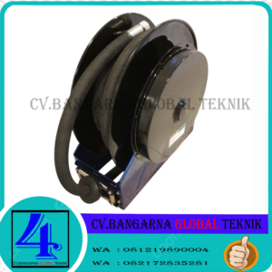 Hose Reel Graco XD50 1,5 Inch PN.24P467 Include Hose 15m (50ft) - Gulungan Selang Otomatis 1 1/2 Inch Metallic Blue