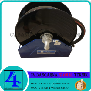 Hose Reel Graco XD50 1,5 Inch PN.24P467 Include Hose 15m (50ft) - Gulungan Selang Otomatis 1 1/2 Inch Metallic Blue