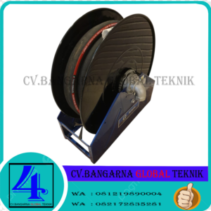 Hose Reel Graco XD50 1,5 Inch PN.24P467 Include Hose 15m (50ft) - Gulungan Selang Otomatis 1 1/2 Inch Metallic Blue