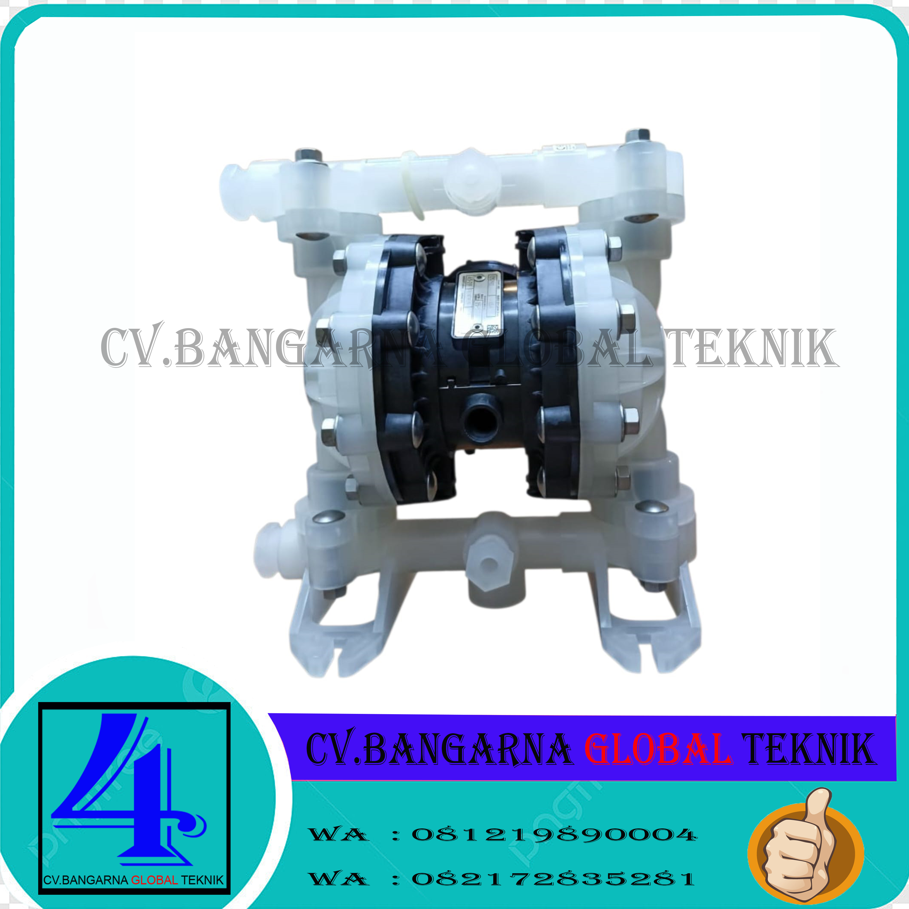 Jual Diaphragm Pump Husky 515 Graco 1/2" Inch PN/D51277 AC Seats