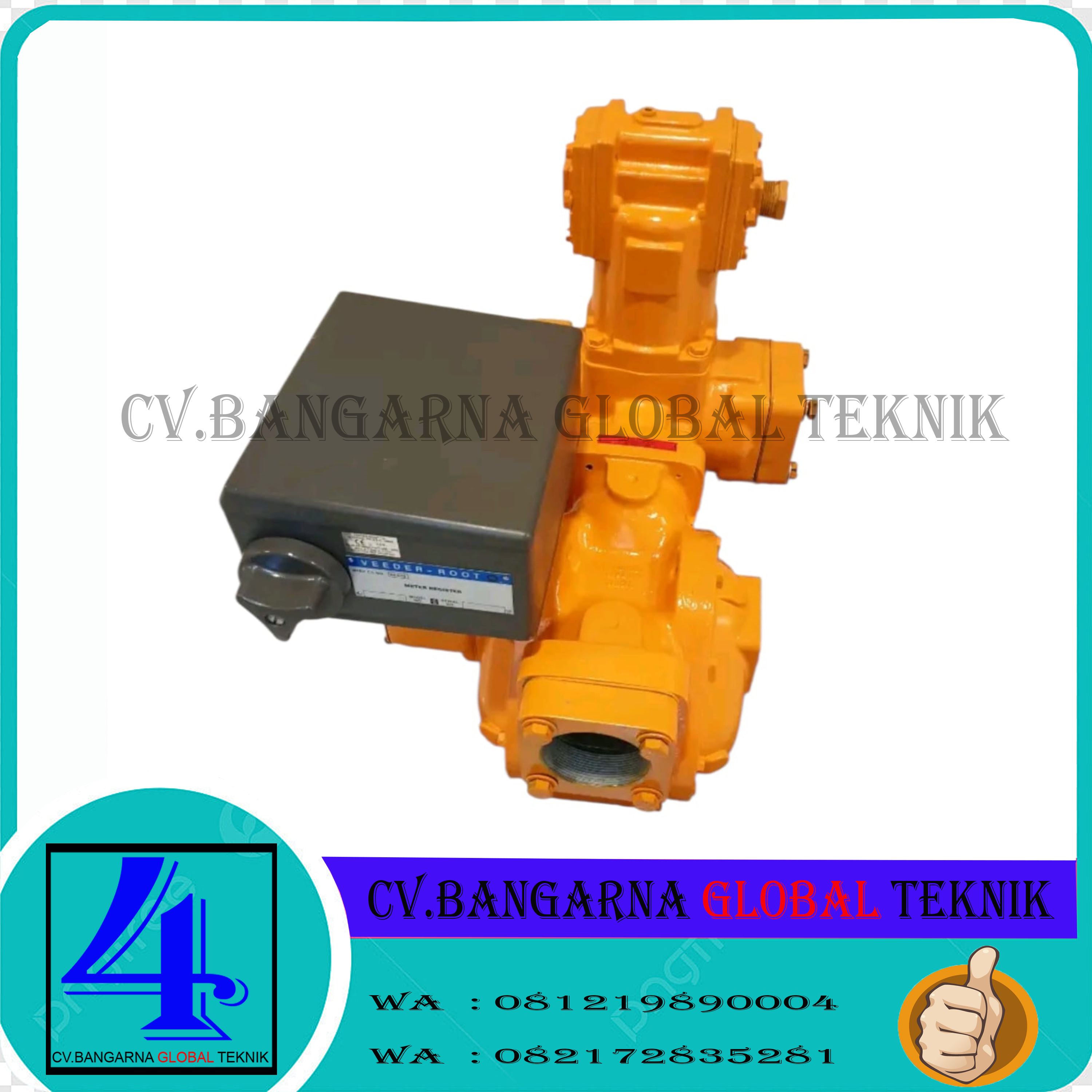 Distributor flow meter Liquid controls 3" | Model LC m15-1 | cv.bangarna global teknik