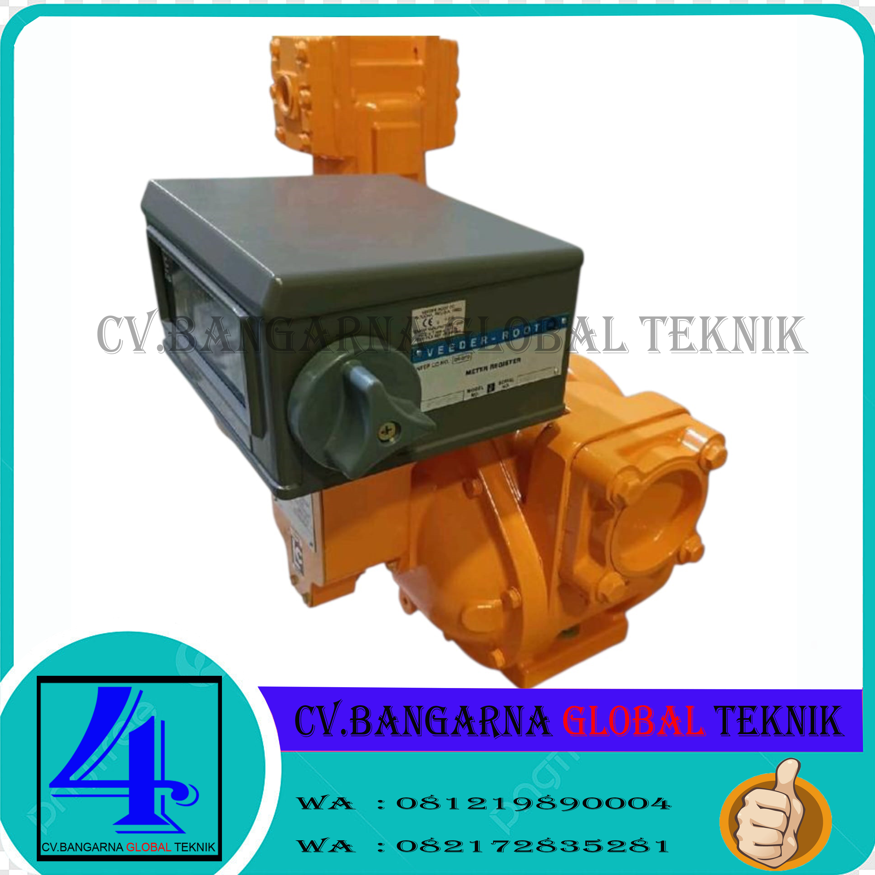 Distributor flow meter Liquid controls 3" | Model LC m15-1 | cv.bangarna global teknik