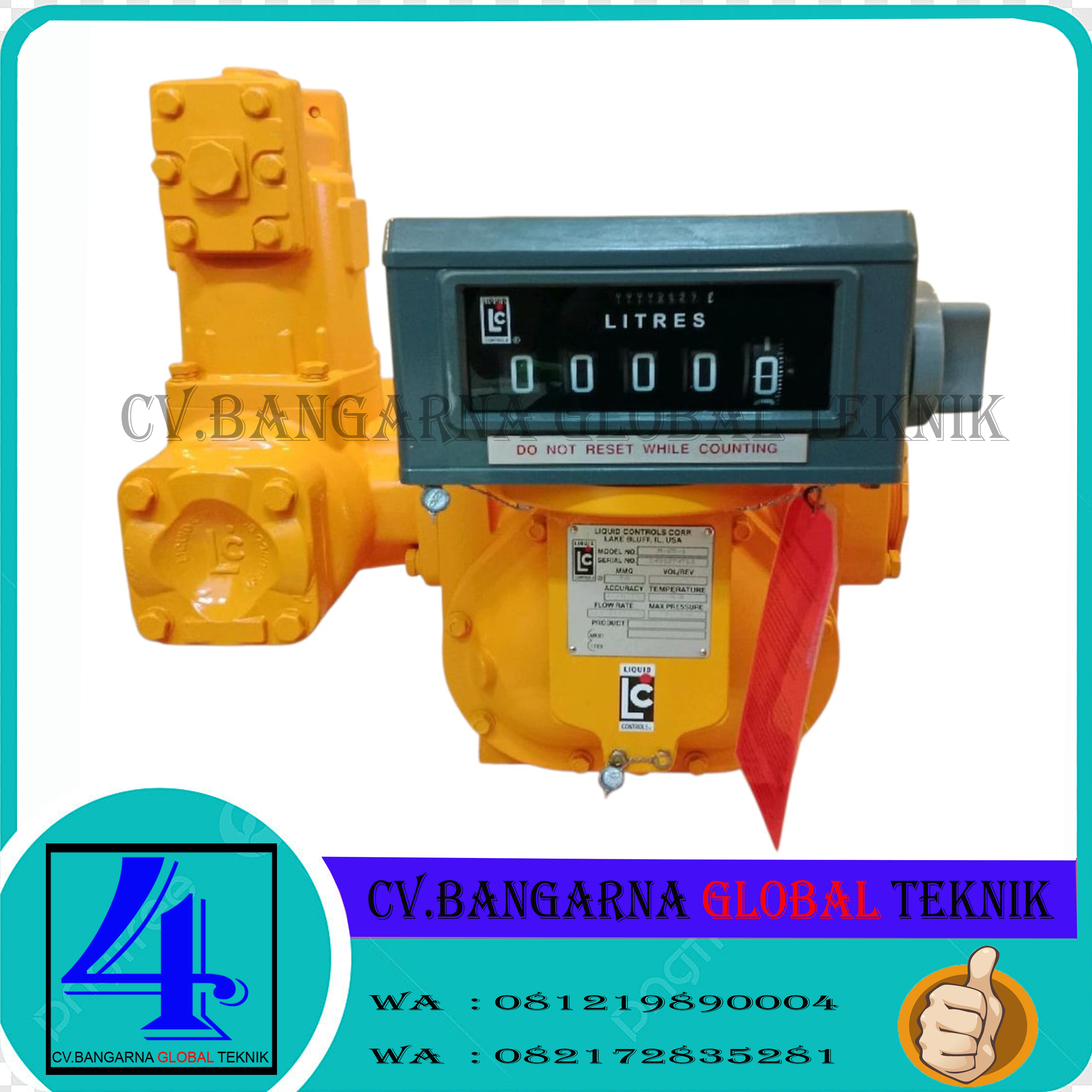 Flow Meter Solar Liquid Control ( LC ) M-25-1 Size 3 Inch | cv.bangarna global teknik