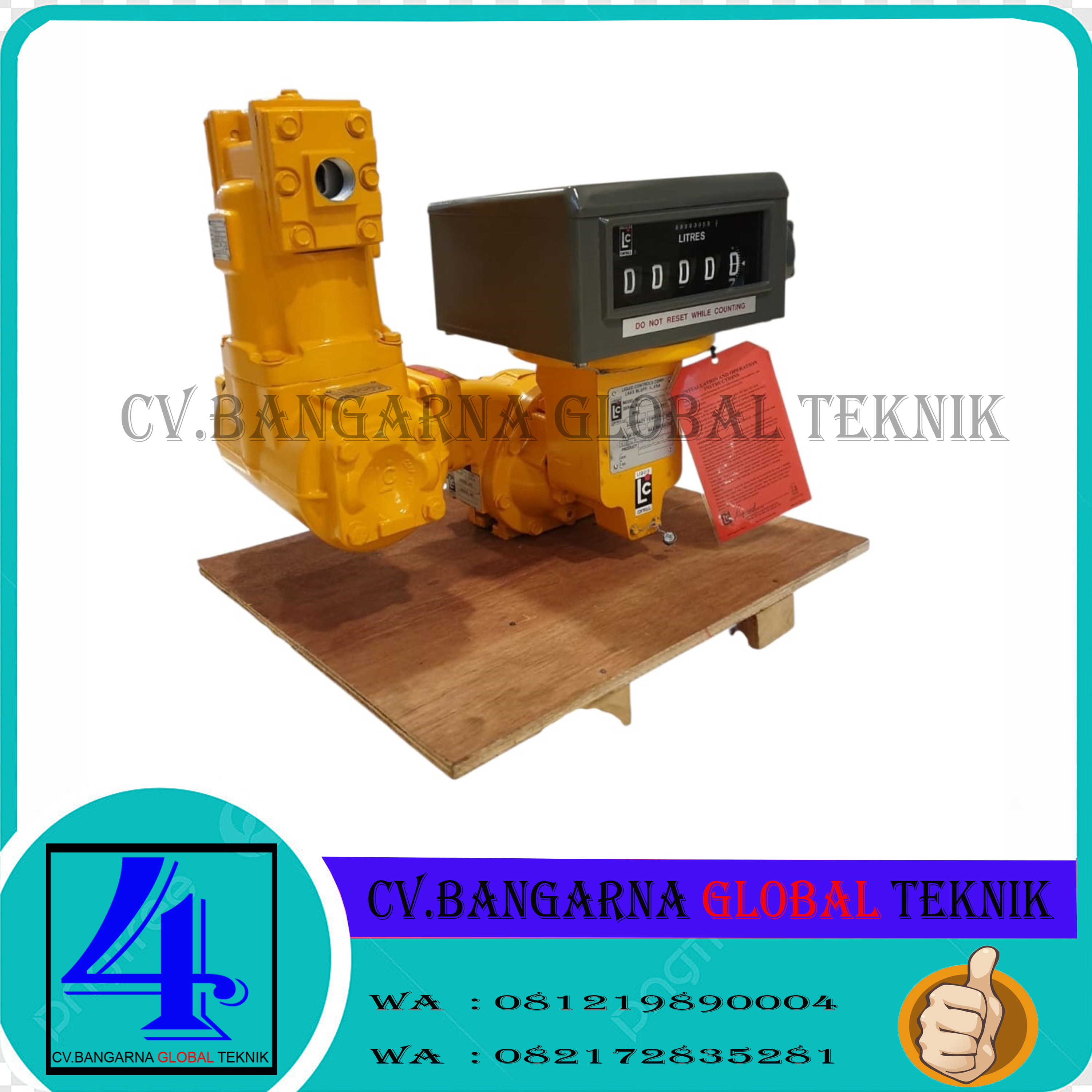 CV.BANGARNA GLOBAL TEKNIK MENJUAL FLOW METER LC M5-1 SIZE 1.5 INCH