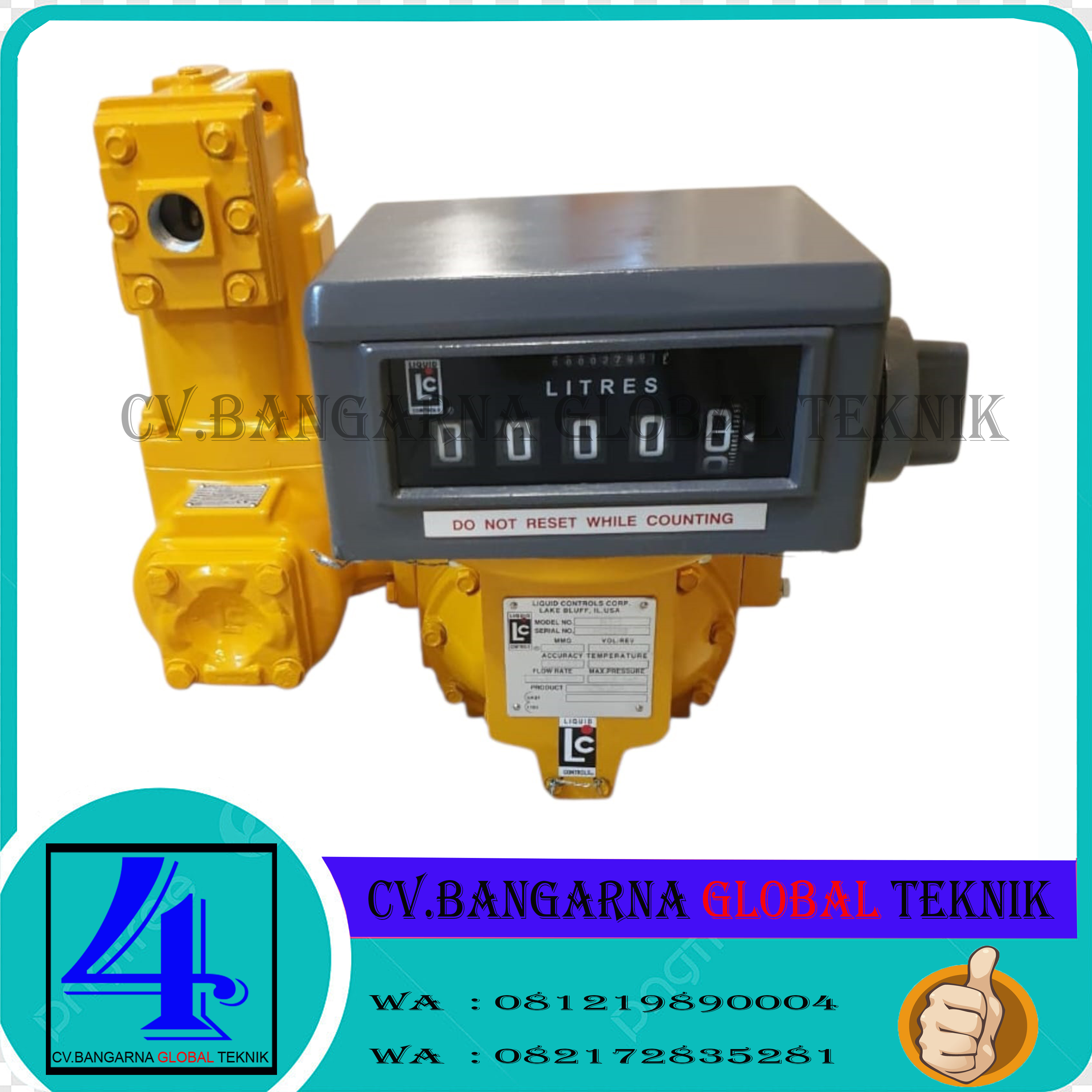 Harga flow meter 2 inch Liquid controls M7-1 meteran minyak solar