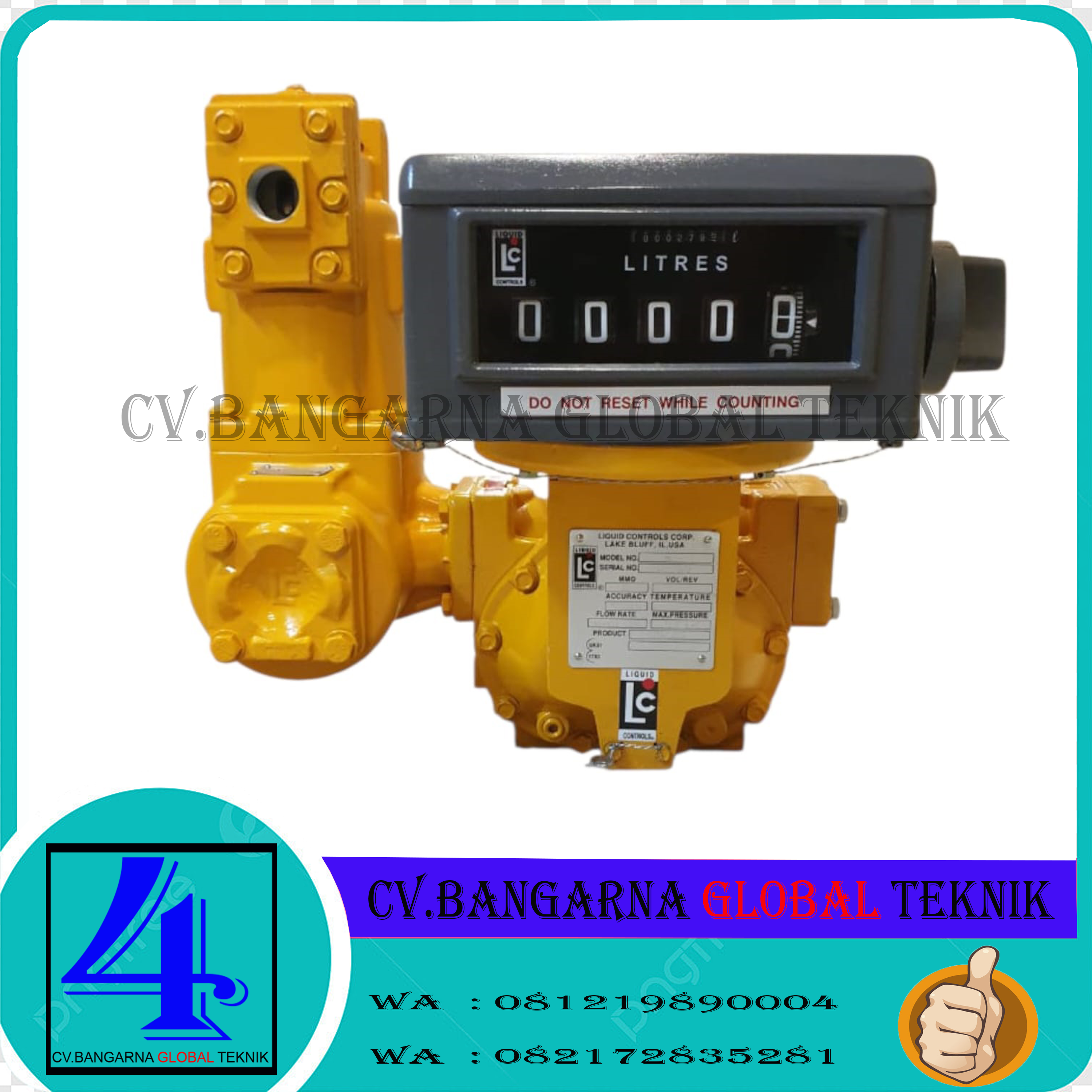 Harga flow meter 2 inch Liquid controls M7-1 meteran minyak solar