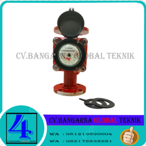 Flowmeter dan Watermeter Magnos Size 1.5" Air Limbah Panas DN40mm