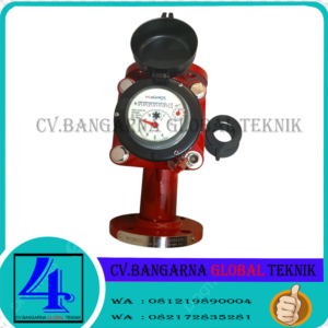 Flowmeter dan Watermeter Magnos Size 1.5" Air Limbah Panas DN40mm
