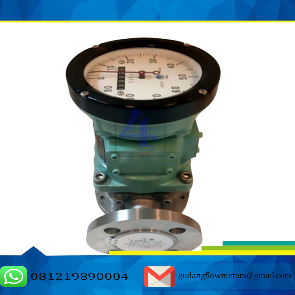 FLOW METER OVAL STAINLESS STEEL | SIZE 1 1/2 INCH | MADE IN JEPANG | TYPE LC564151C117000