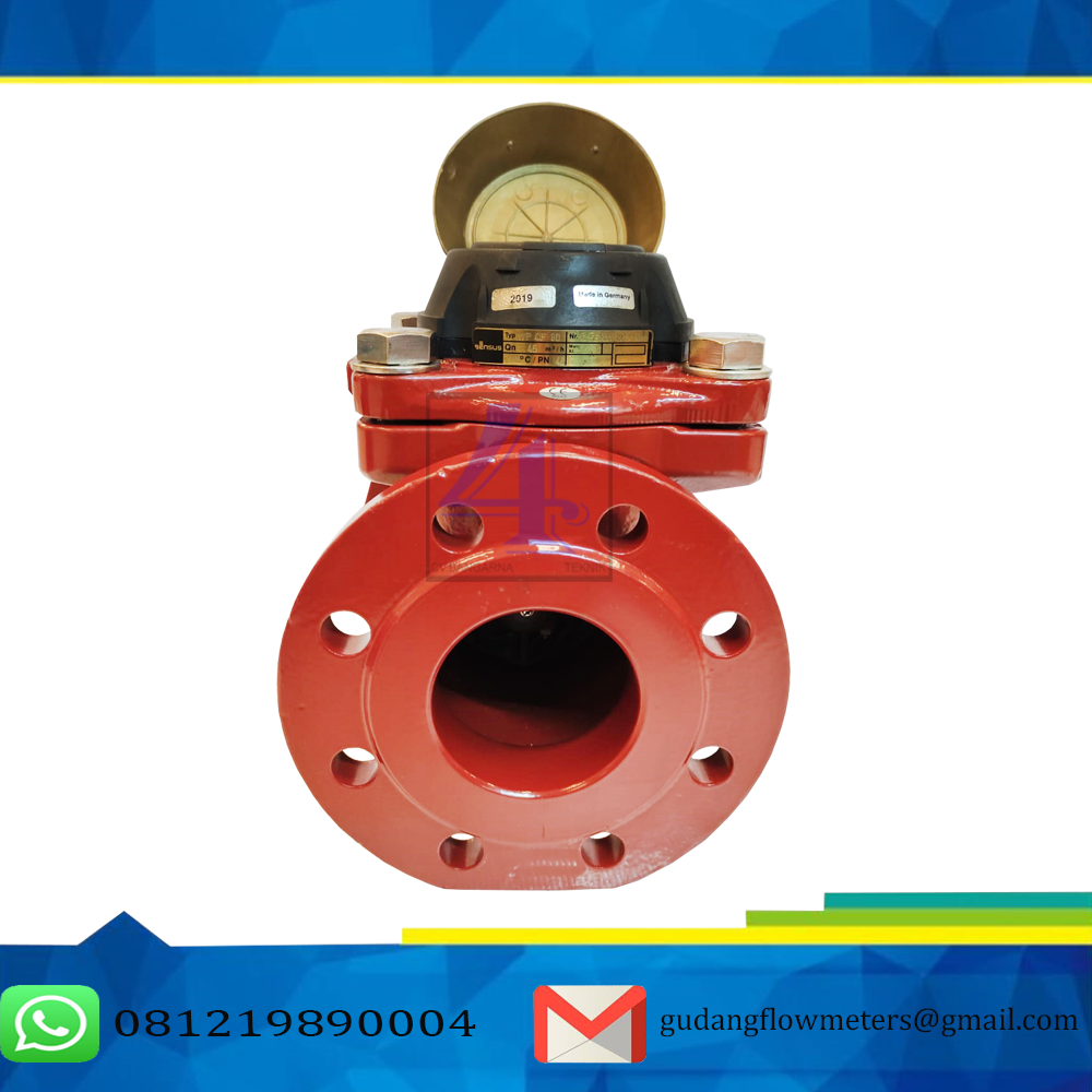 Flow Meter Sensus 3 Inch Type WP-QF DN80mm PN40/130°C