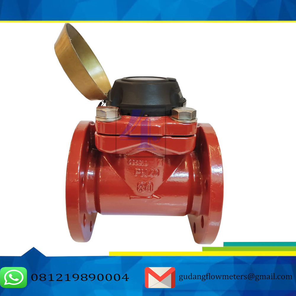 Flow Meter Sensus 3 Inch Type WP-QF DN80mm PN40/130°C