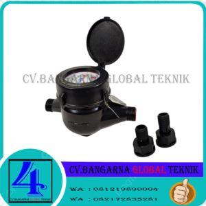 Water Meter Multi Jet ABS Merk SHM Ukuran 1/2",3/4" Size Terlengkap