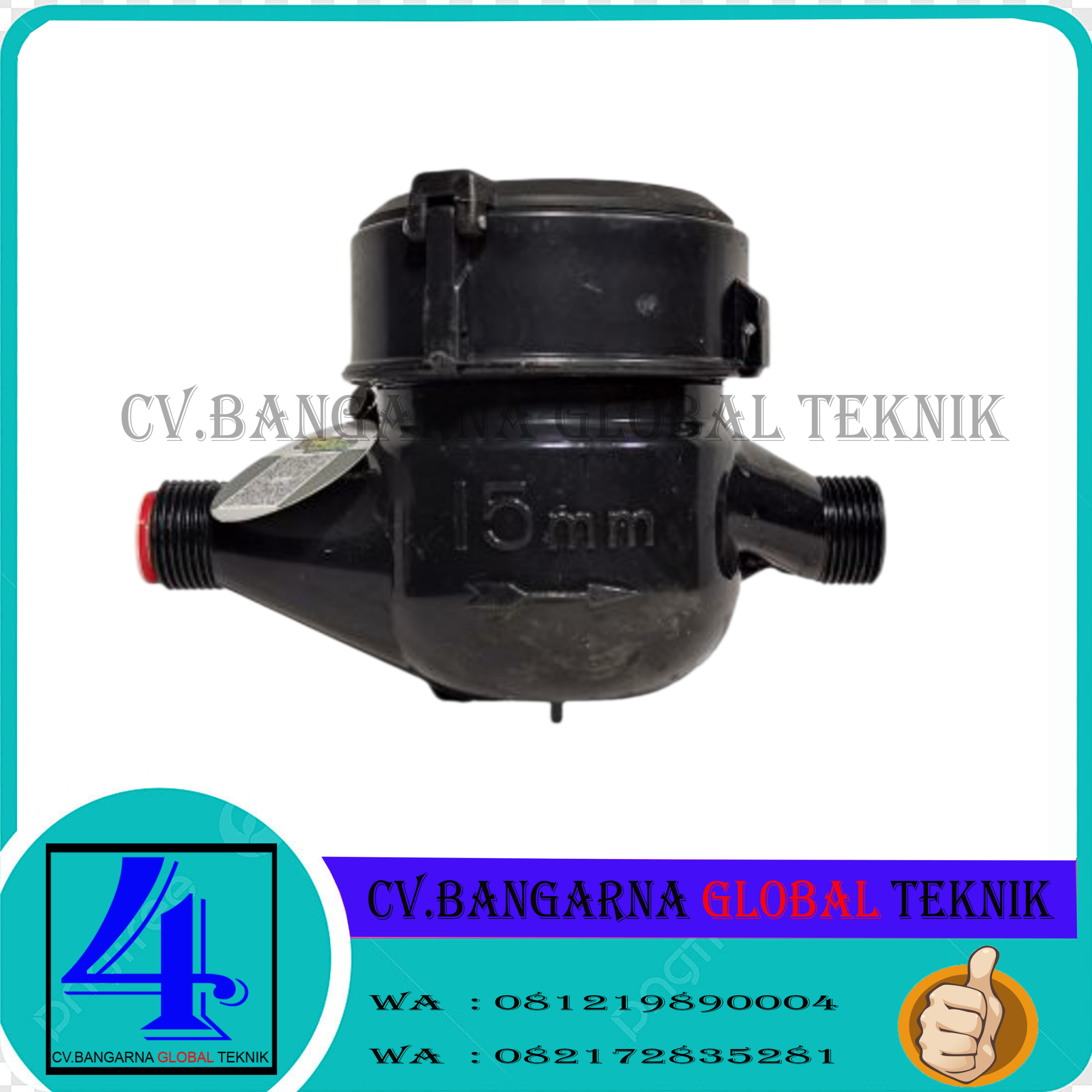 Water Meter Multi Jet ABS Merk SHM Ukuran 1/2",3/4" Size Terlengkap