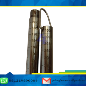 Jual stick sounding 4m sambungan 2m+2m stainless steel merk DB