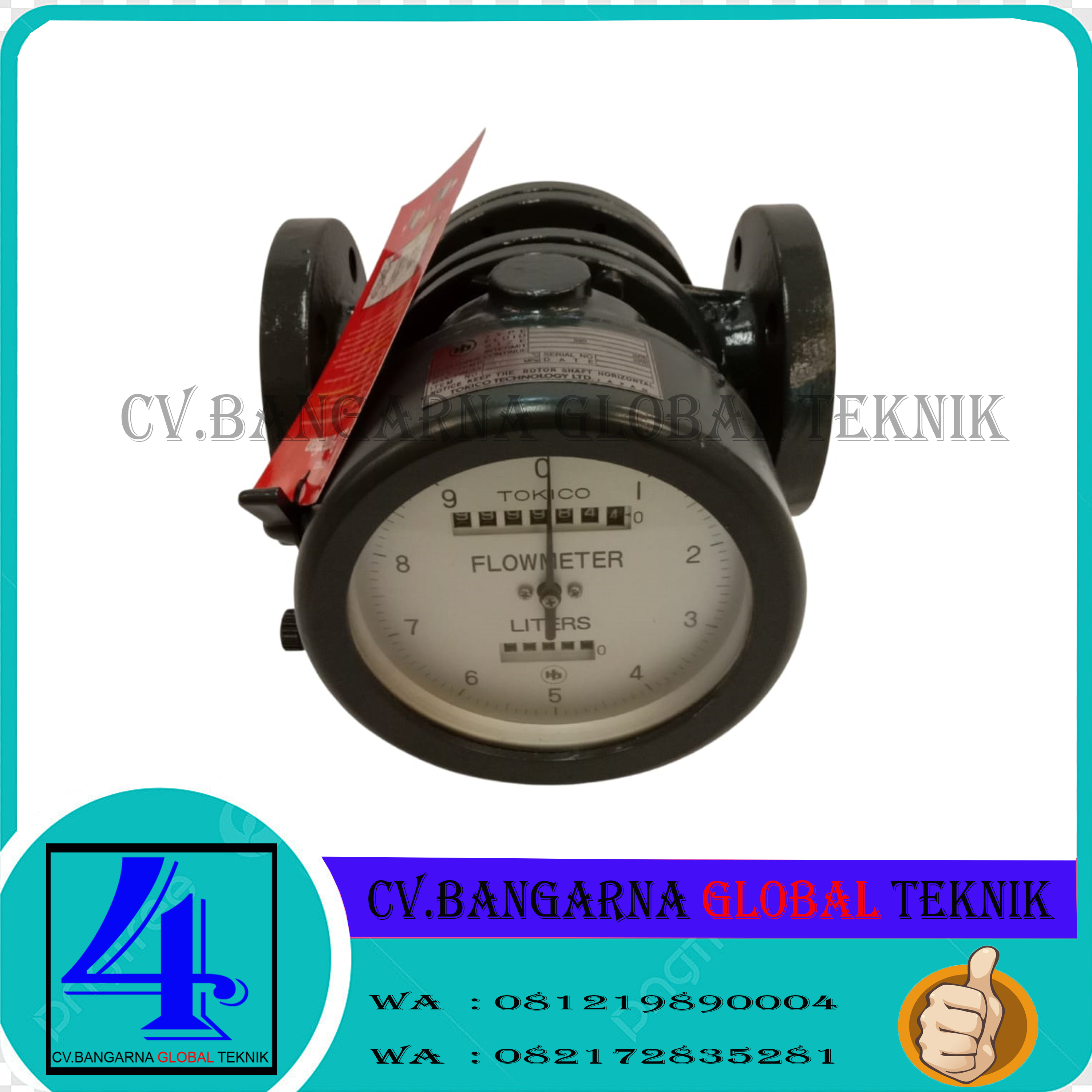 Harga flow meter Tokico 2 inch FR00541-04X | Jual flow meter CPO merk Tokico 2 inch flange Jis 10K
