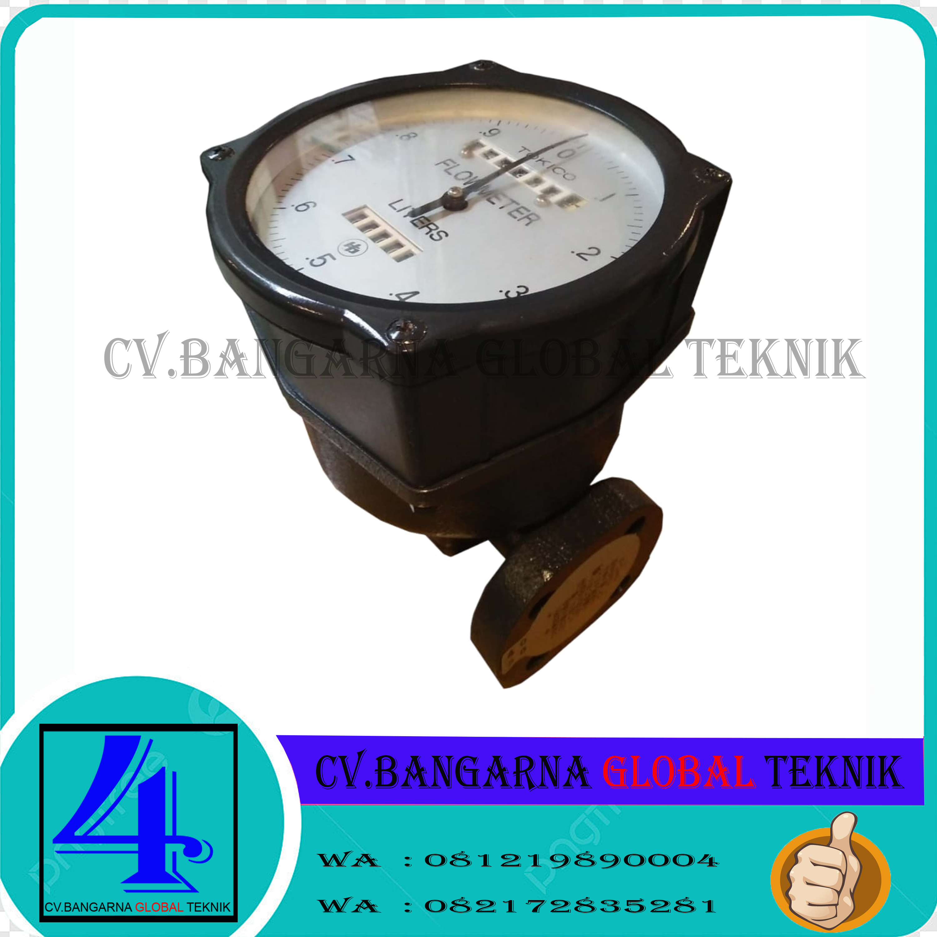 Distributor flow meter minyak solar merk Tokico DN20mm | Flow meter tokico size 3/4" FGBB631BDL 04X