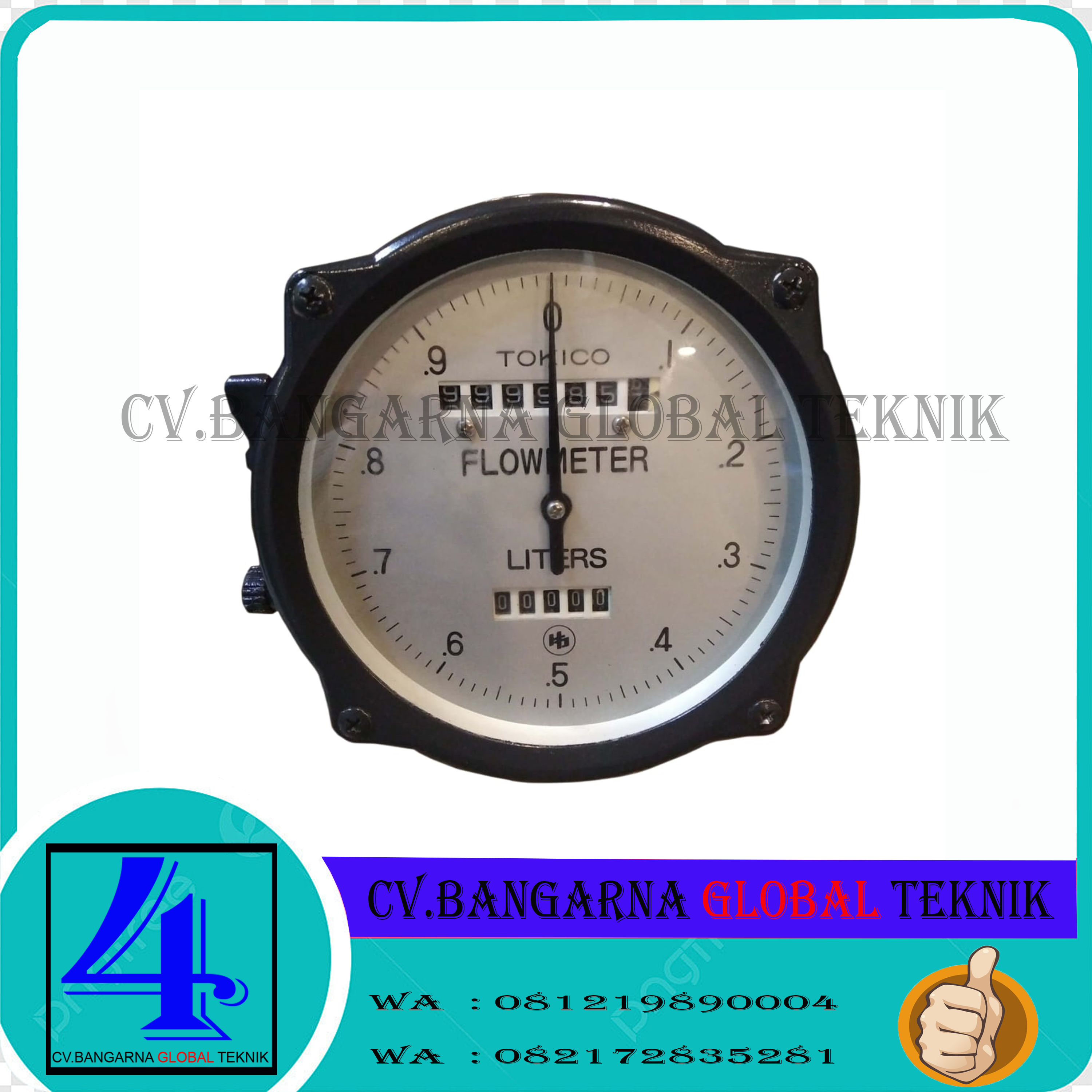 Distributor flow meter minyak solar merk Tokico DN20mm | Flow meter tokico size 3/4" FGBB631BDL 04X