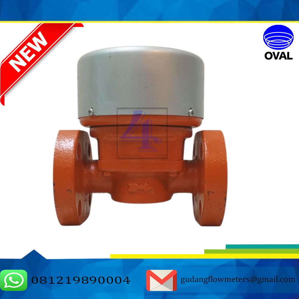Harga Flow Meter Solar Merk Oval Flowpet Size 3/4" Analong Type LS5076