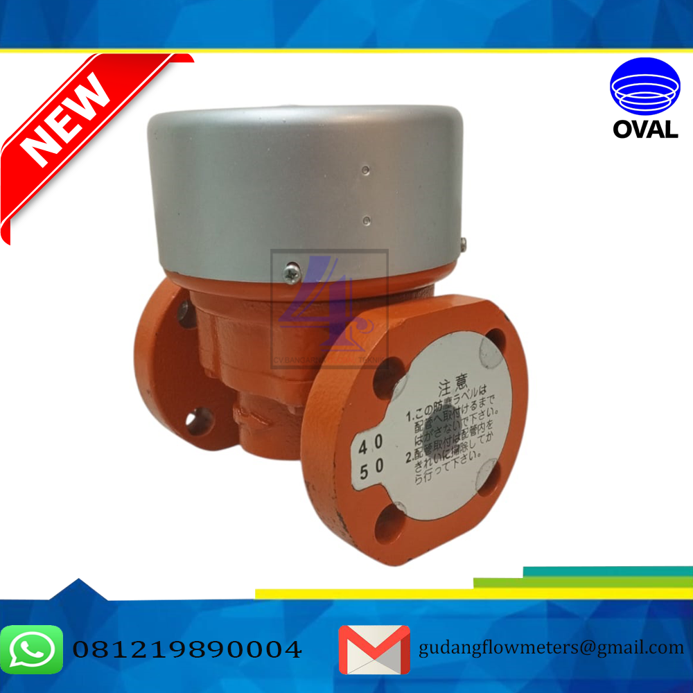 Harga Flow Meter Solar Merk Oval Flowpet Size 3/4" Analong Type LS5076