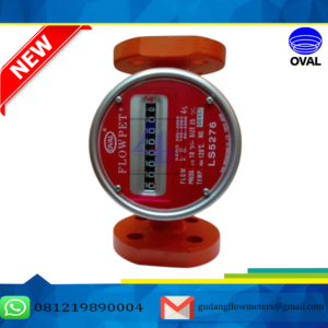Distributor Flow Meter Oval Flowpet - Size 1" Analog - Model LS 5276