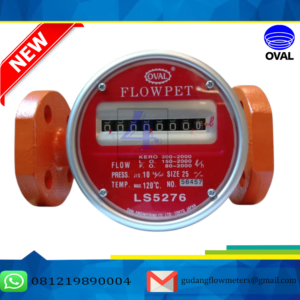 Distributor Flow Meter Oval Flowpet - Size 1" Analog - Model LS 5276