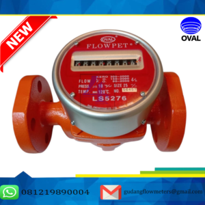 Distributor Flow Meter Oval Flowpet - Size 1" Analog - Model LS 5276