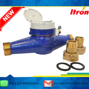Jual Meteran Air Bersih Merk ITRON Size 1 Inch | Type Multimag SNI