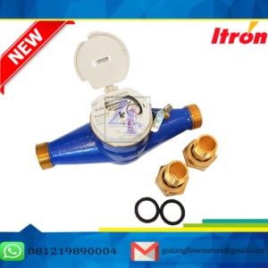 Jual Meteran Air Bersih Merk ITRON Size 1 Inch | Type Multimag SNI