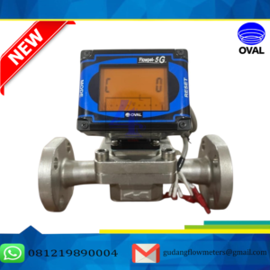 Oval Flowpet-5G Flowmeter Solar Digital Size 3/4" Model LS5277-530B