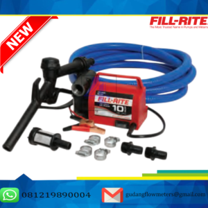 Jual Pompa Oil DC 12V Brand Fill-Rite FR1614 Series +Selang Hisap + Nozzle Manual