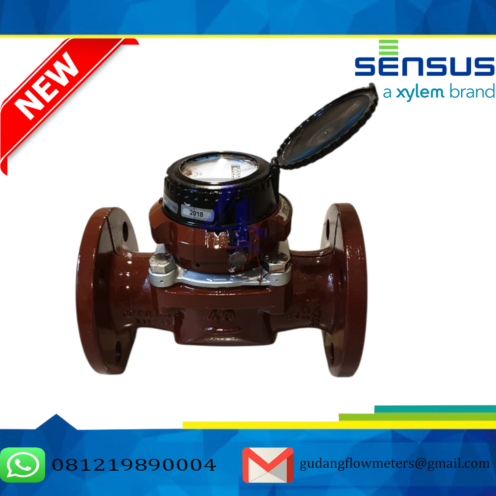 Water Meter Sensus WP-Dynamic FS 1,5 Inch PN16 T130C - Meteran Air Turbine DN40 MM