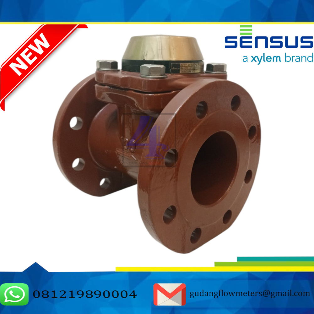 Jual Water Meter Sensus Air Panas Type WPQF Size 4" | Temperature 130 Drajat PN40